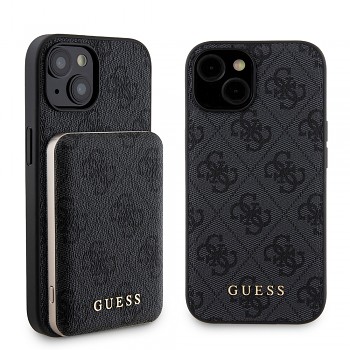 Guess hardcase powerbanka MagSafe pro iPhone 15 černá