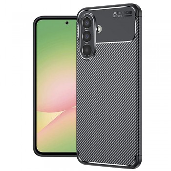 Techsuit CarbonFiber pouzdro pro Samsung Galaxy A56 5G černé