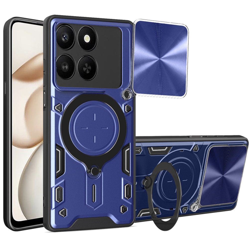 Levně Techsuit CamGuard Pro pro Honor 400 Smart 5G 4G X7d 4G modrý