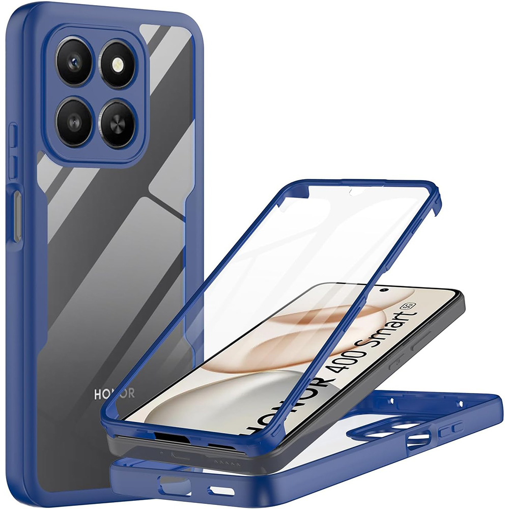 Levně Techsuit ColorVerse 360 + ochrana displeje pro Honor 400 Smart 5G modrý