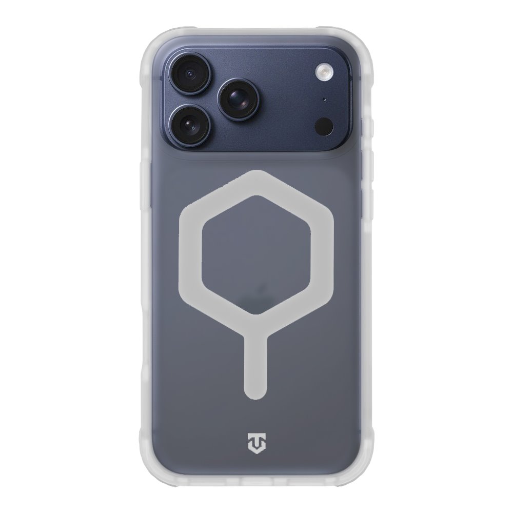 Levně Zadní kryt Tactical MagForce Hexagon pro Apple iPhone 17 Pro Max T-White