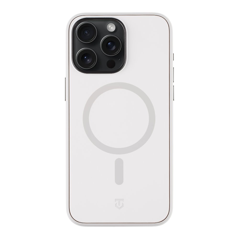 Levně Zadní kryt Tactical MagForce SmoothIsFast pro Apple iPhone 15 Pro Max Chalk