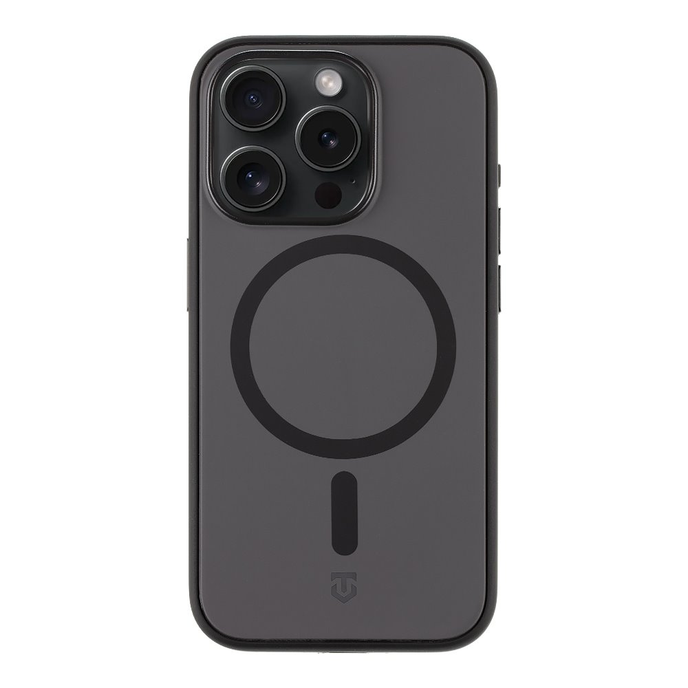 Levně Zadní kryt Tactical MagForce SmoothIsFast pro Apple iPhone 15 Pro Asphalt