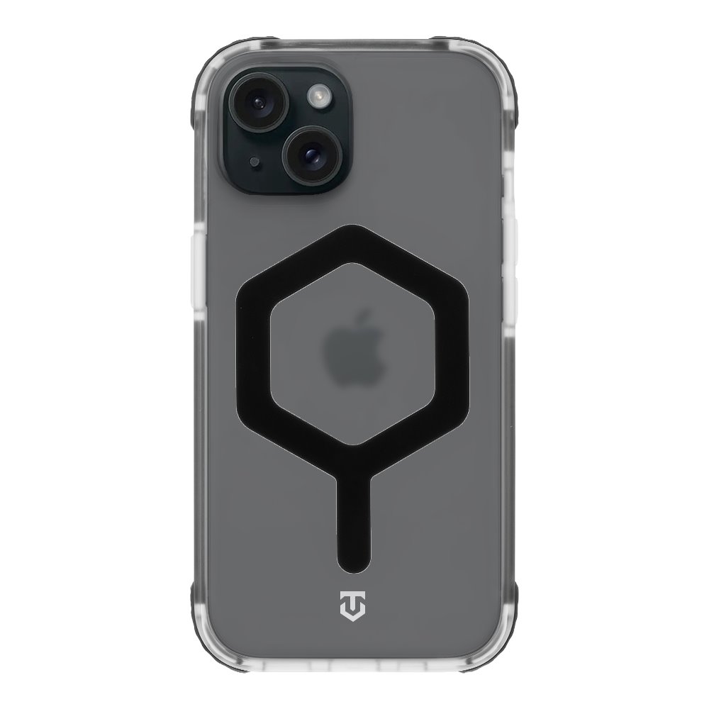 Levně Zadní kryt Tactical MagForce Hexagon pro Apple iPhone 15 T-Black