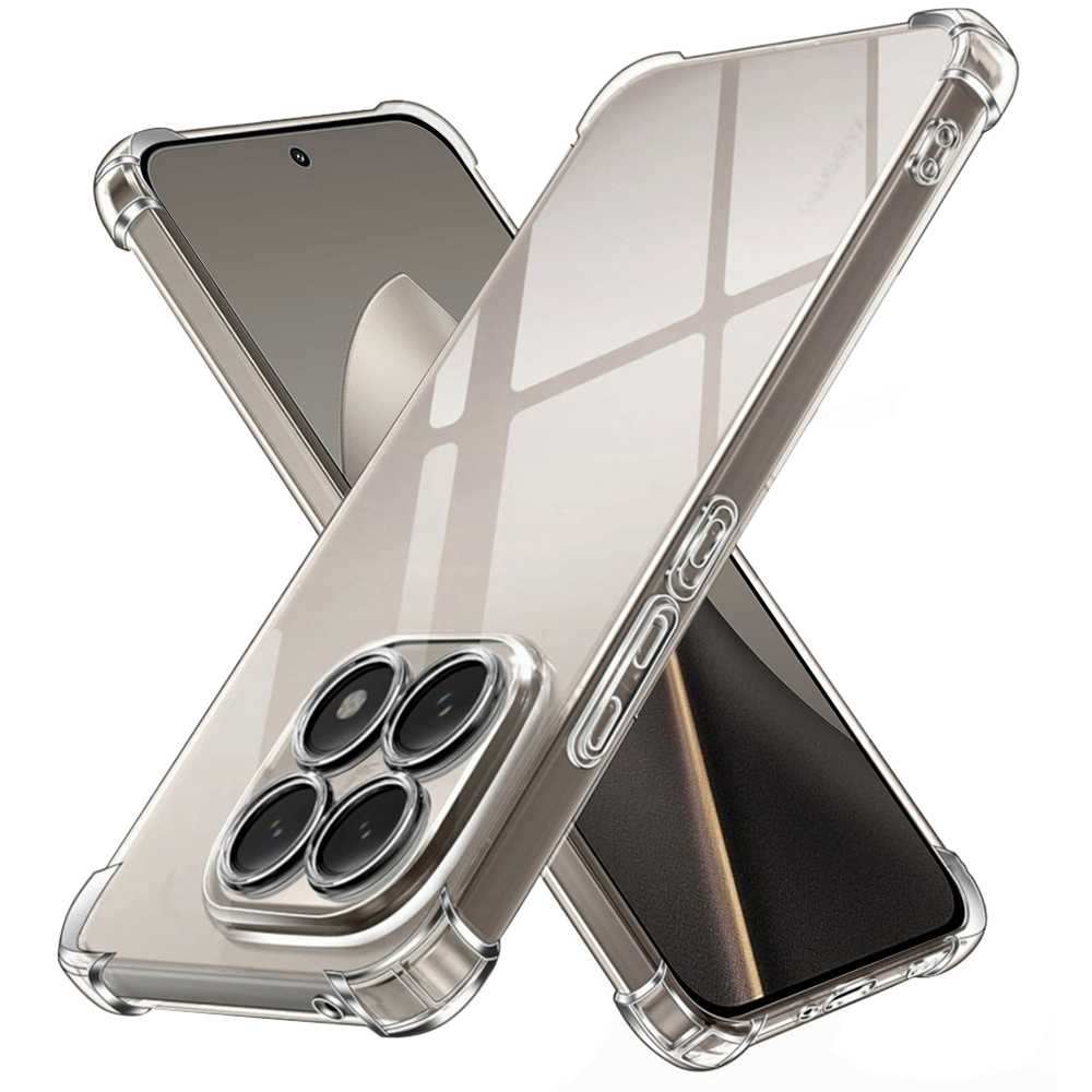 Levně Techsuit Shockproof Clear Silicone pro Xiaomi 15T čirý