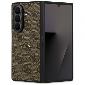 Guess Hardcase 4G Classic MagSafe pro Samsung Galaxy Z Fold7 hnědý