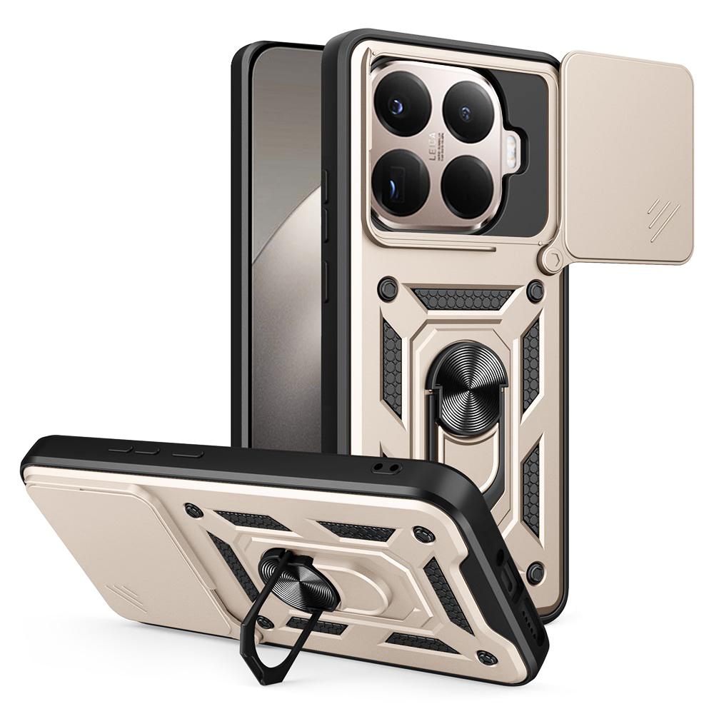 Levně Techsuit CamShield kryt pro Xiaomi 15T Pro zlatý