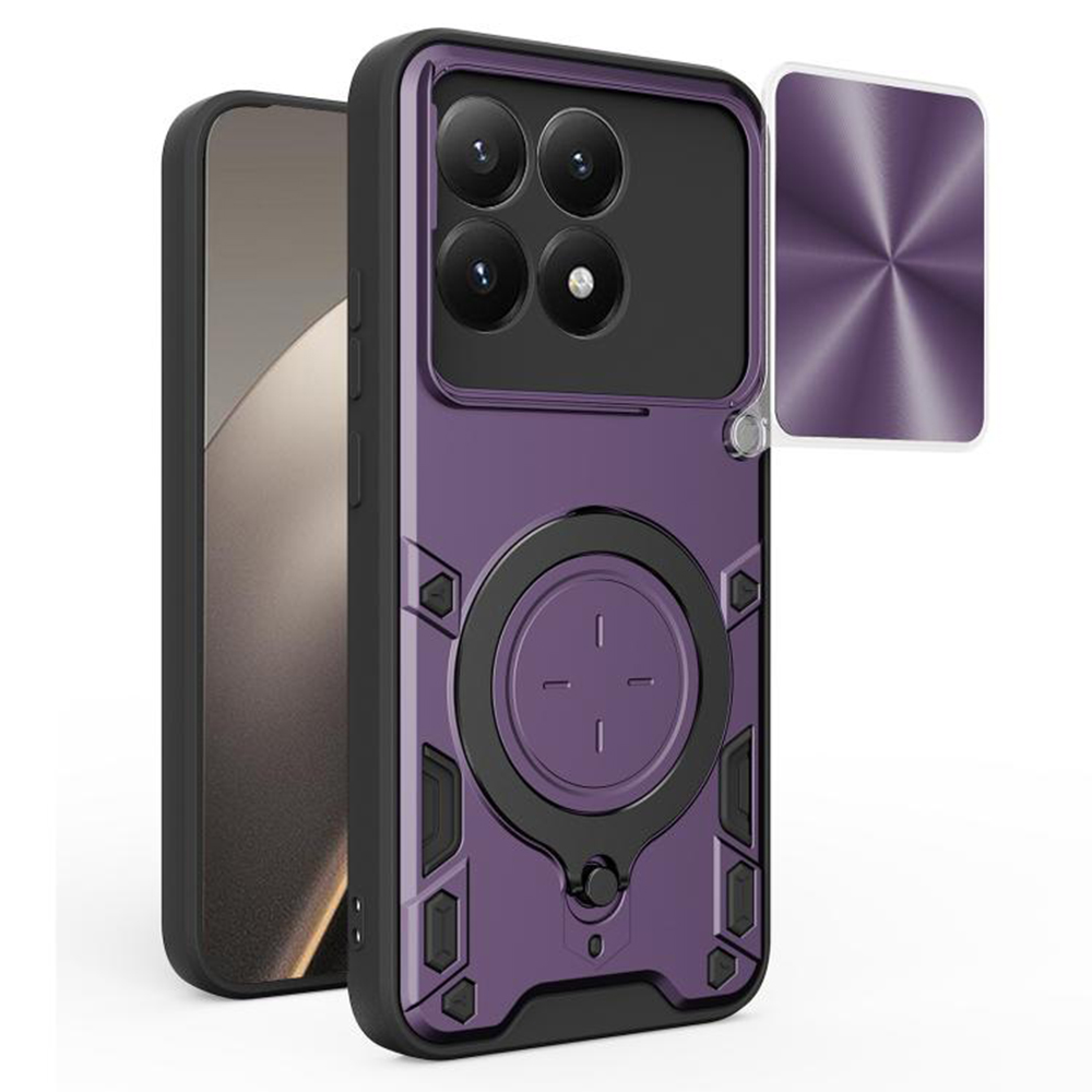 Levně Techsuit CamGuard Pro kryt pro Xiaomi 15T fialový