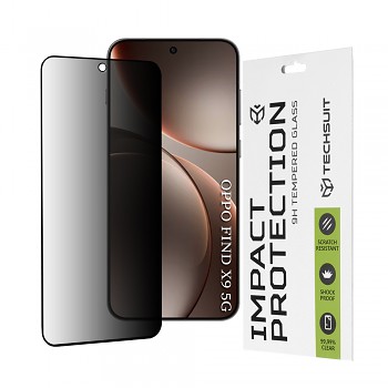 Techsuit 111D Privacy Full Glue pro Oppo Find X9 černý
