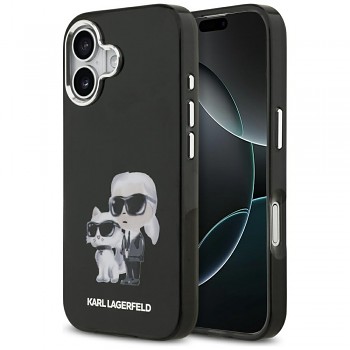 Karl Lagerfeld IML Aquarelle MagSafe Karl & Choupette pro iPhone 17
