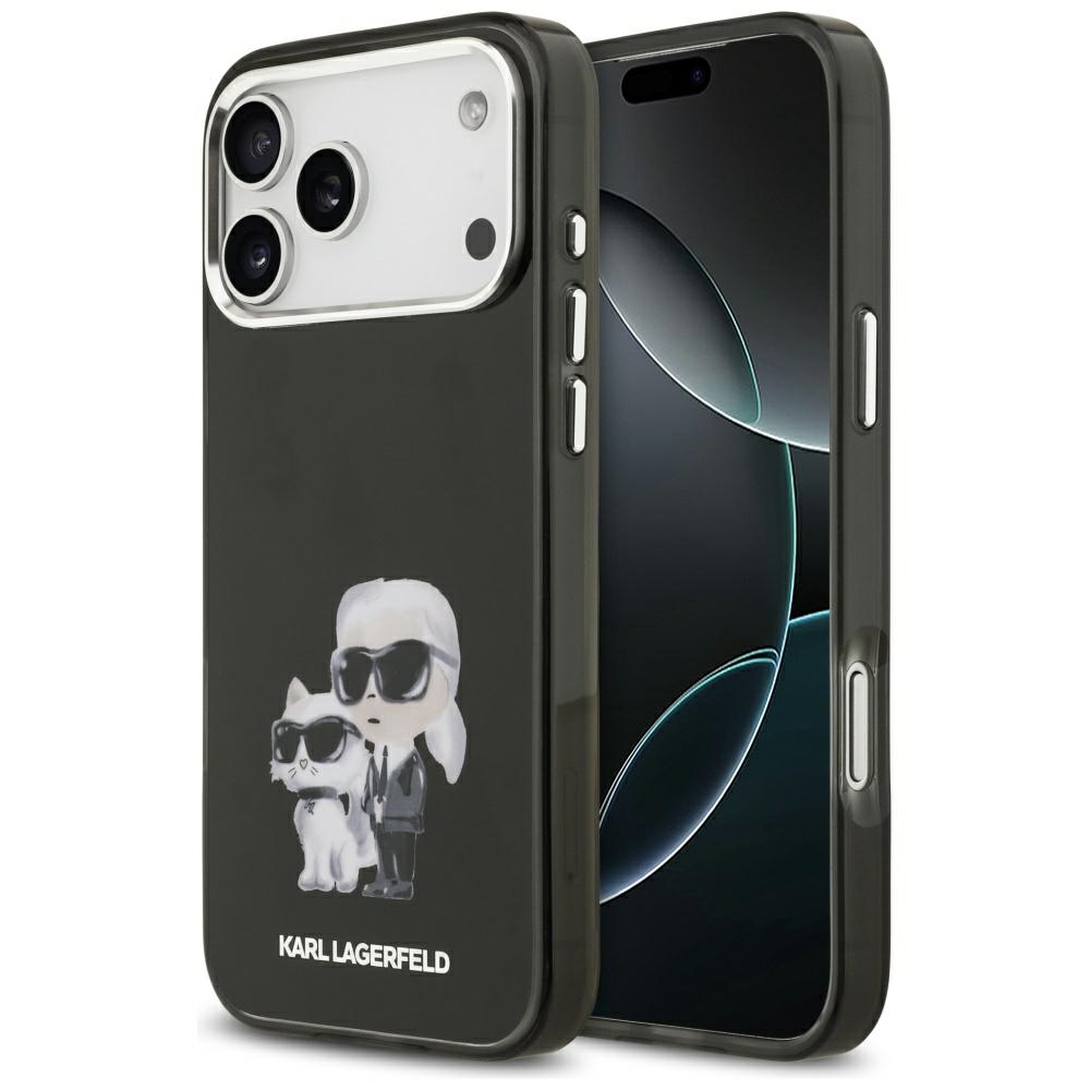 Karl Lagerfeld IML Aquarelle MagSafe pro iPhone 17 Pro Karl &amp; Choupette