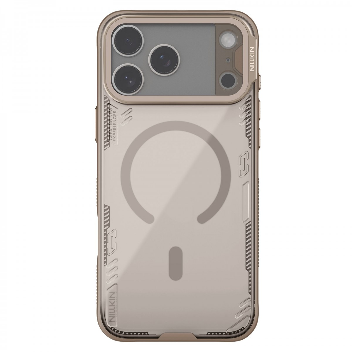 Zadní kryt Nillkin Iceblade Prop Magnetic pro Apple iPhone 17 Pro Max Dune Brown