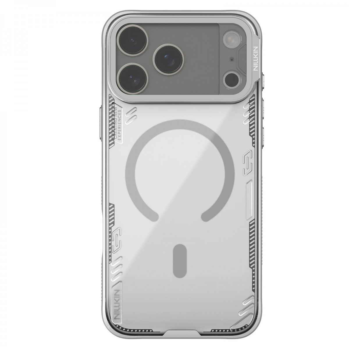 Zadní kryt Nillkin Iceblade Prop Magnetic pro Apple iPhone 17 Pro Max Twilight Gray