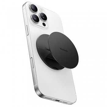 Mcdodo - skládací magnetický stojánek na telefon (MR-7910) - s víceúhlovou podporou, kožený - černý