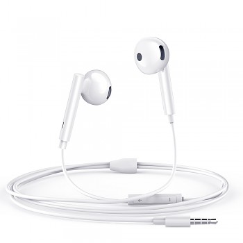 Mcdodo - drátová sluchátka řady Element (HP-6080) - do uší, jack 3,5mm, 1,2m - bílá