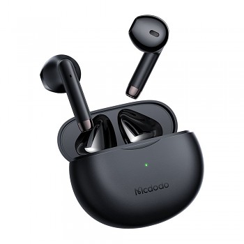 Mcdodo – bezdrátová sluchátka řady B01 (HP-8031) – Bluetooth V5.1, IPX4, True Wireless – černá