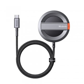 Mcdodo - bezdrátová nabíječka (CH-5500) - magnetická, stojánek, 15W, pro iPhone, 1m - šedá