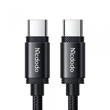 Mcdodo - datový kabel (CA-3680) - USB-C na USB-C, rychlonabíjení, 5A, 240W, 1,2m - černý