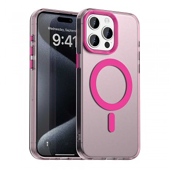 Techsuit - CandyCase MagSafe - iPhone 15 Pro - růžová