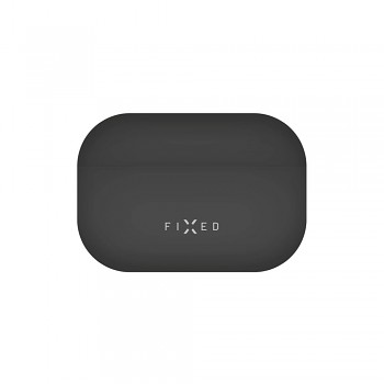 Ultratenké silikonové pouzdro FIXED Silky pro Apple AirPods Pro 3, černé
