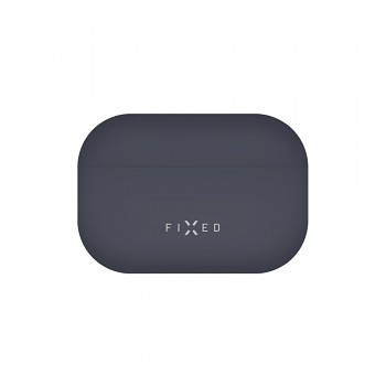 Ultratenké silikonové pouzdro FIXED Silky pro Apple AirPods Pro 3, modré