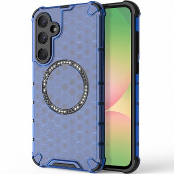 Techsuit - HoneyComb Shield MagSafe - Samsung Galaxy A56 5G - modrá