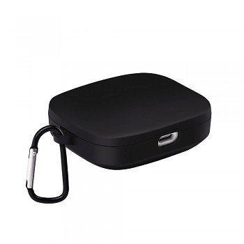 Techsuit - silikonové pouzdro - pro Xiaomi Redmi Buds 5, hladký ultratenký materiál - černé