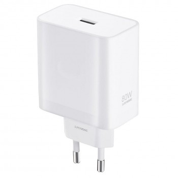 Adaptér Realme VCB8OAEH 80W USB-A SuperVooc White