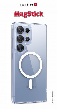 Zadní kryt Swissten Clear Jelly Magstick pro Samsung Galaxy S26 Ultra transparentní