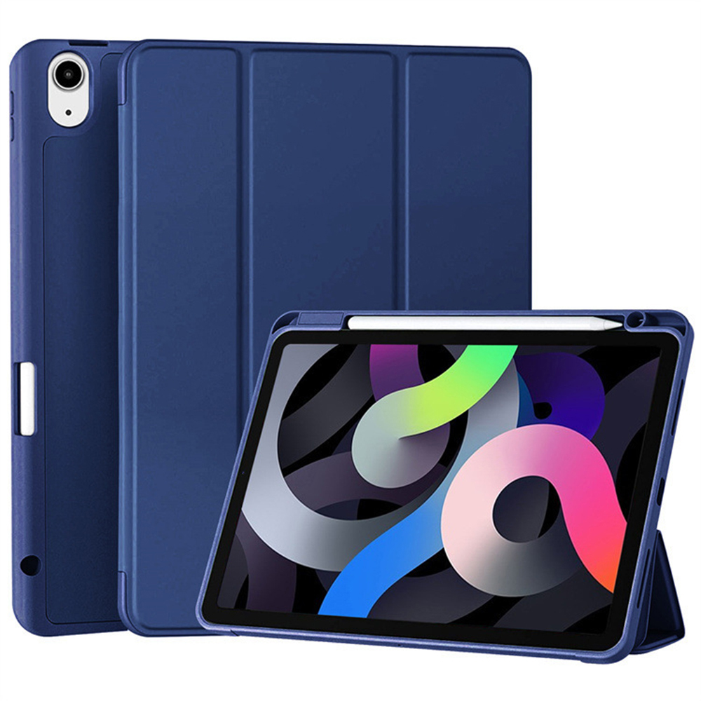 Levně Techsuit – Flex Trifold (s držákem na tužku) – Xiaomi Redmi Pad 2 Pro – tmavě modrá