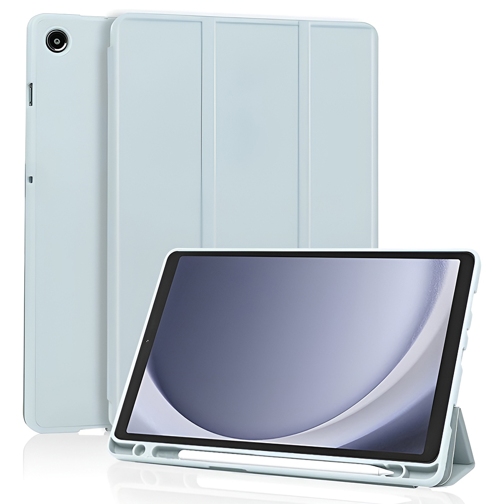 Levně Techsuit - Flex Trifold (s držákem na tužku) - Samsung Galaxy Tab A11 / A9 - Sky Blue
