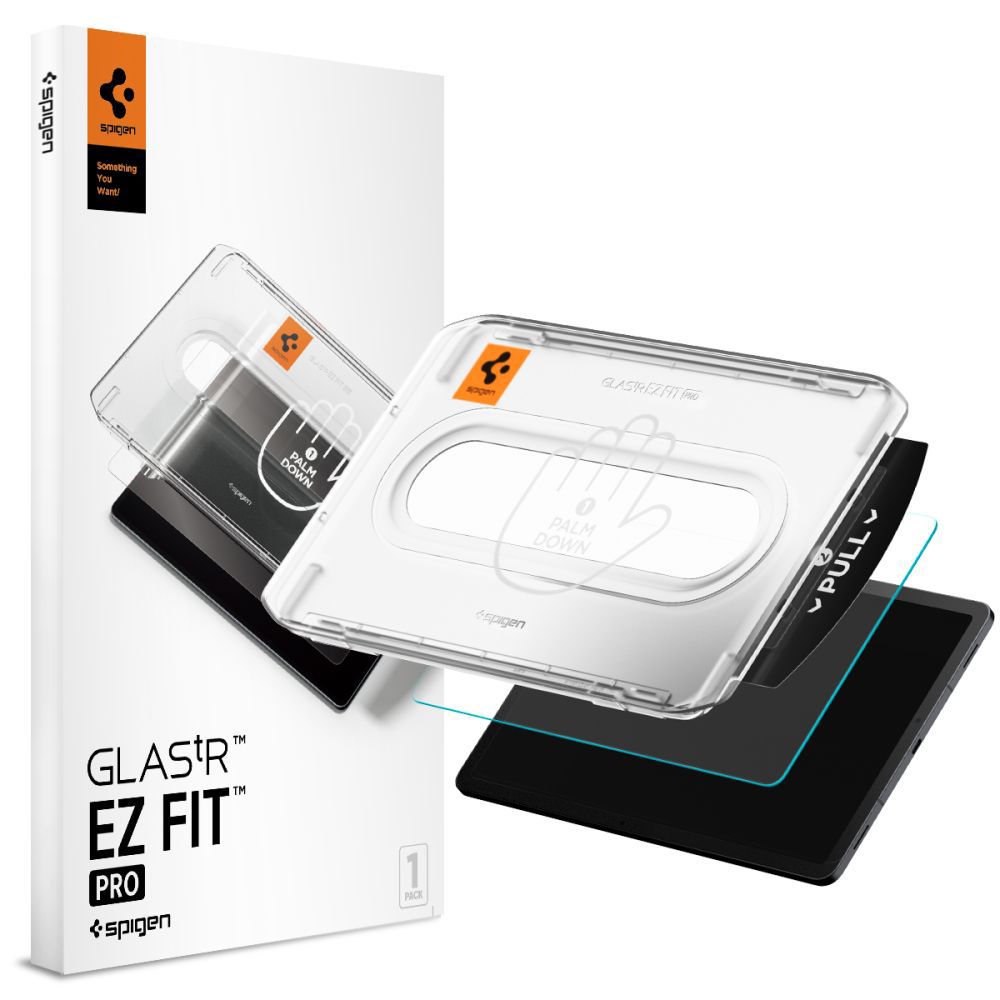 Levně Spigen – Glas.TR EZ-FIT Pro – Samsung Galaxy Tab S11 – Clear