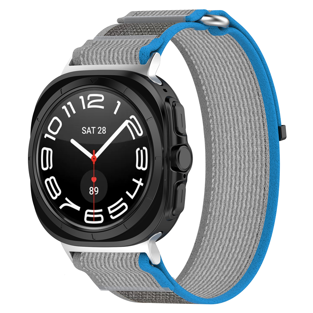 Levně Techsuit - řemínek k hodinkám (W054) - Samsung Galaxy Watch Ultra 47mm / Watch Ultra 2 - modrá / šedá