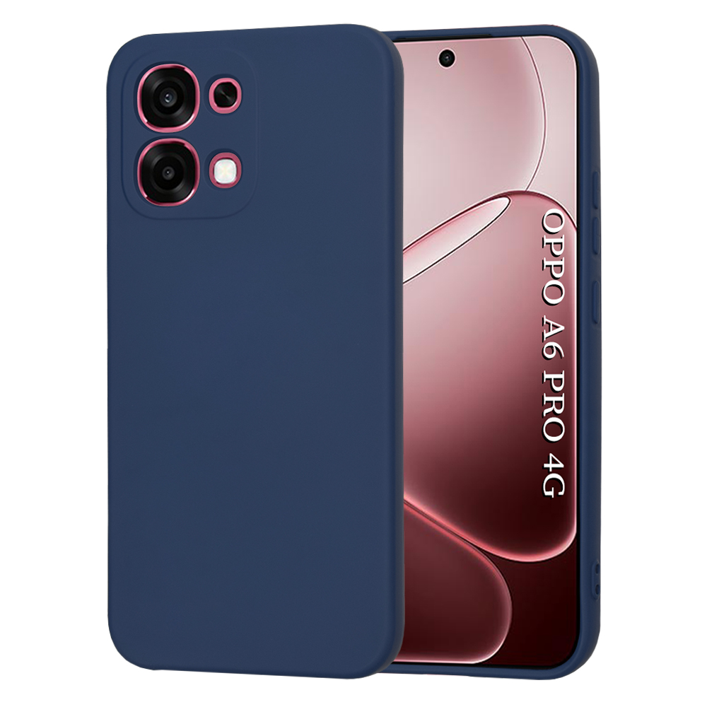 Levně Techsuit - SoftFlex - Oppo A6 Pro 4G / A6 Pro 5G - tmavě modrá