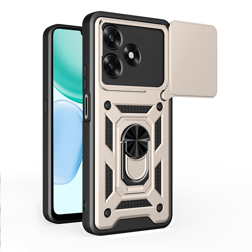 Levně Techsuit – řada CamShield – Honor X5c Plus – zlatá