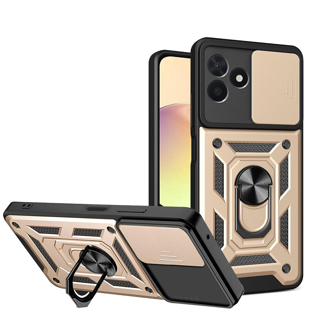 Levně Techsuit – řada CamShield – Motorola Moto G06 – zlatá