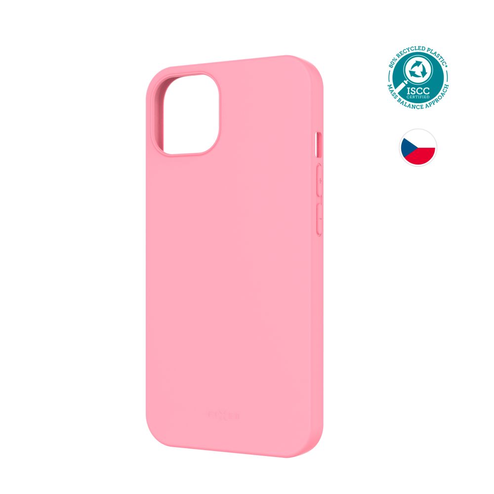 Levně TPU gelový kryt FIXED ReStory pro Apple iPhone 13, růžový