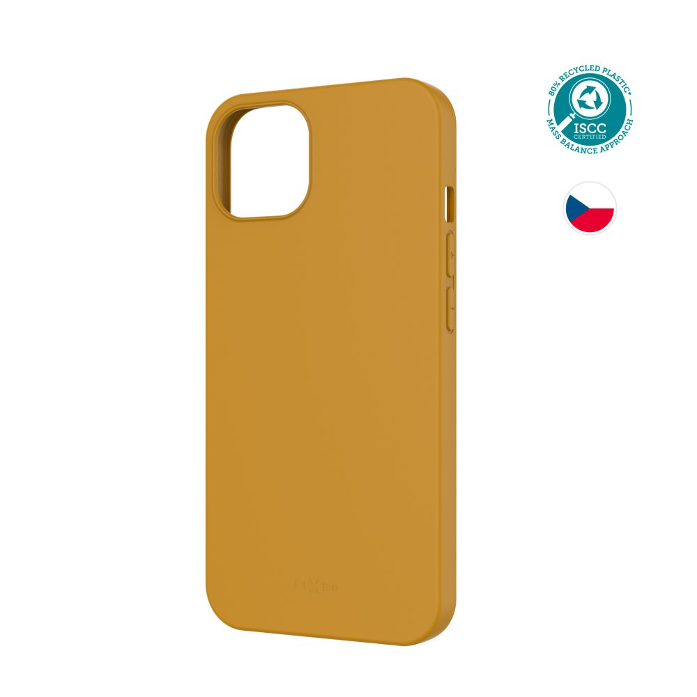 Levně TPU gelový kryt FIXED ReStory pro Apple iPhone 13, zlatý