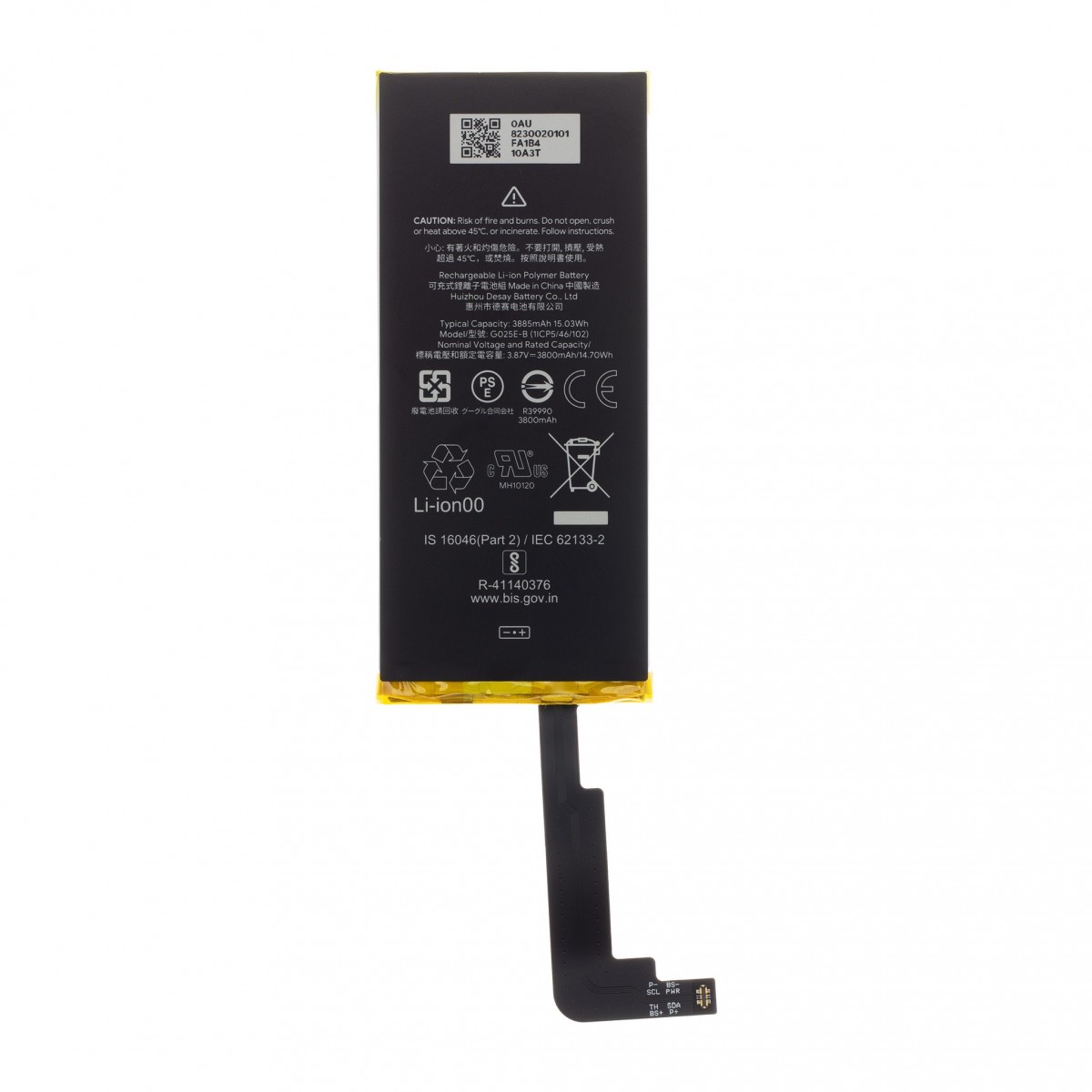 Levně Baterie G025E-B Google Pixel 4A 5G 3885mAh Li-Pol (Service Pack)