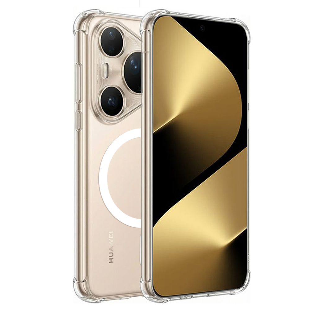 Levně Techsuit – nárazuvzdorný čirý silikonový MagSafe – Huawei Pura 80 Ultra – čirý