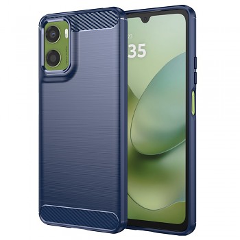 Techsuit - karbon silikon - Motorola Moto G06 / Moto G06 Power - modrá