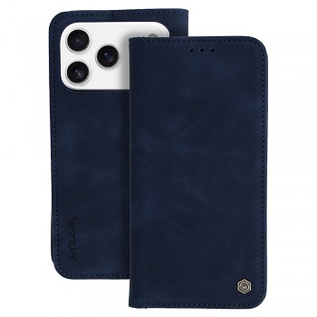Knížkové pouzdro Wonder Smart pro iPhone 17 Pro Max deep blue