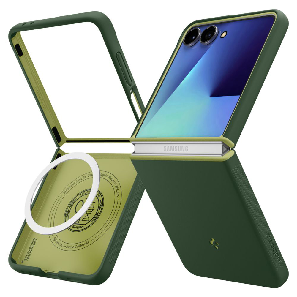 Levně Spigen – Caseology Nano Pop MagSafe – Samsung Galaxy Z Flip7 – Avo Green
