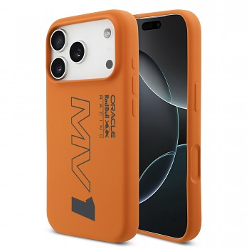 Zadní kryt Red Bull Silicone MV1 MagSafe pro iPhone 17 Pro Orange