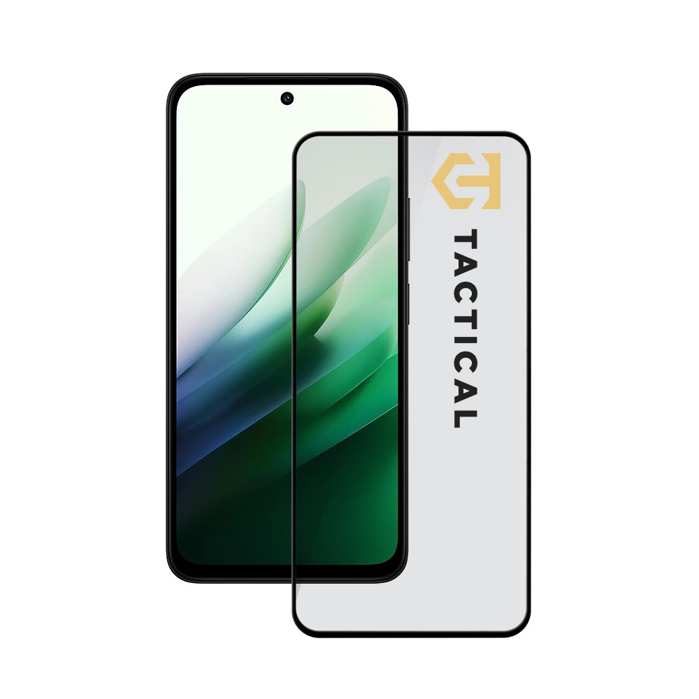 Levně Tvrzené sklo Tactical Glass Shield 5D pro Xiaomi Redmi 15 4G/5G Black