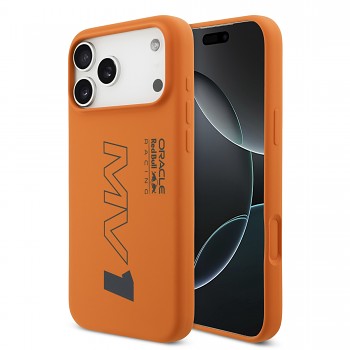 Zadní kryt Red Bull Silicone MV1 MagSafe pro iPhone 17 Pro Max Orange