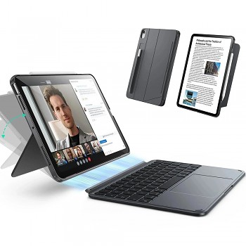 ESR - pouzdro na klávesnici Shift - iPad Air 13 (2024) / iPad Air 13 (2025) - tmavě šedá