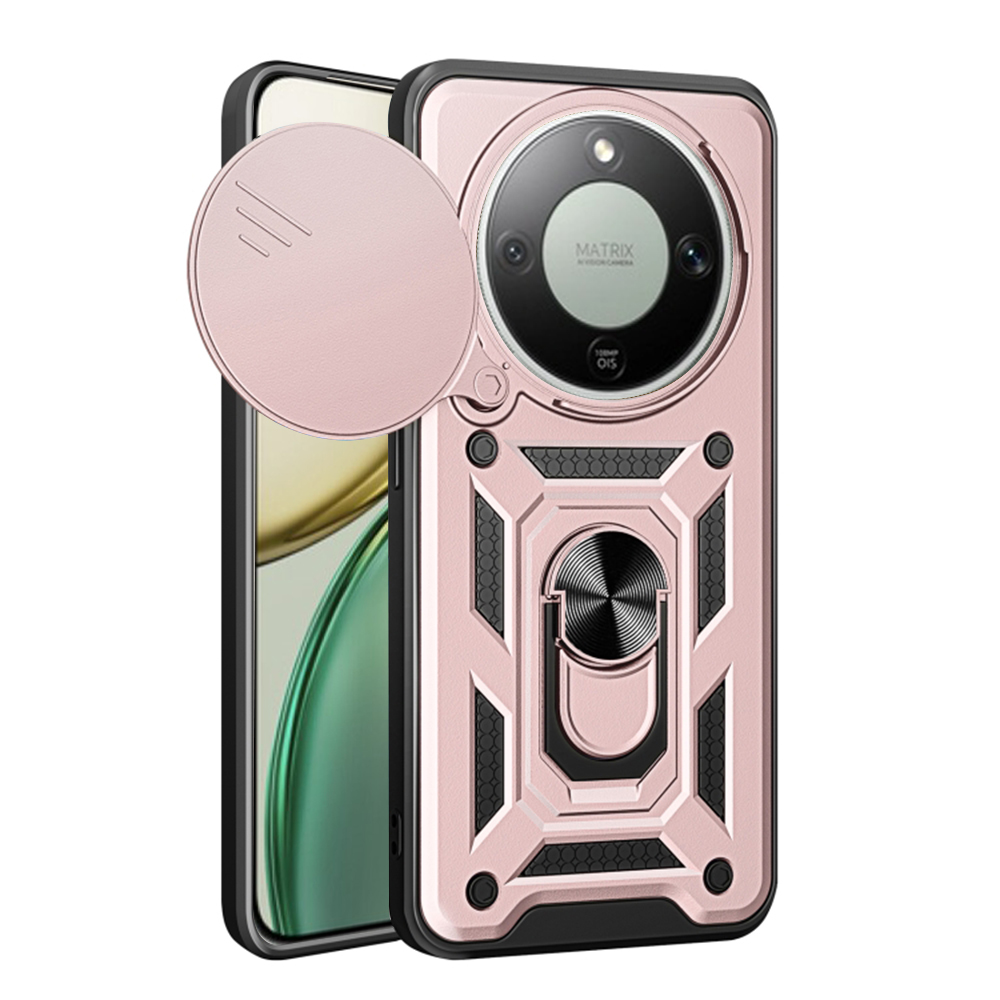 Levně Techsuit – řada CamShield – Honor Magic8 Lite – růžové zlato
