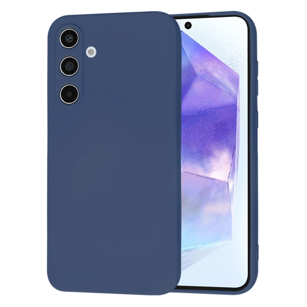Levně Techsuit - SoftFlex - Samsung Galaxy A55 5G - tmavě modrá