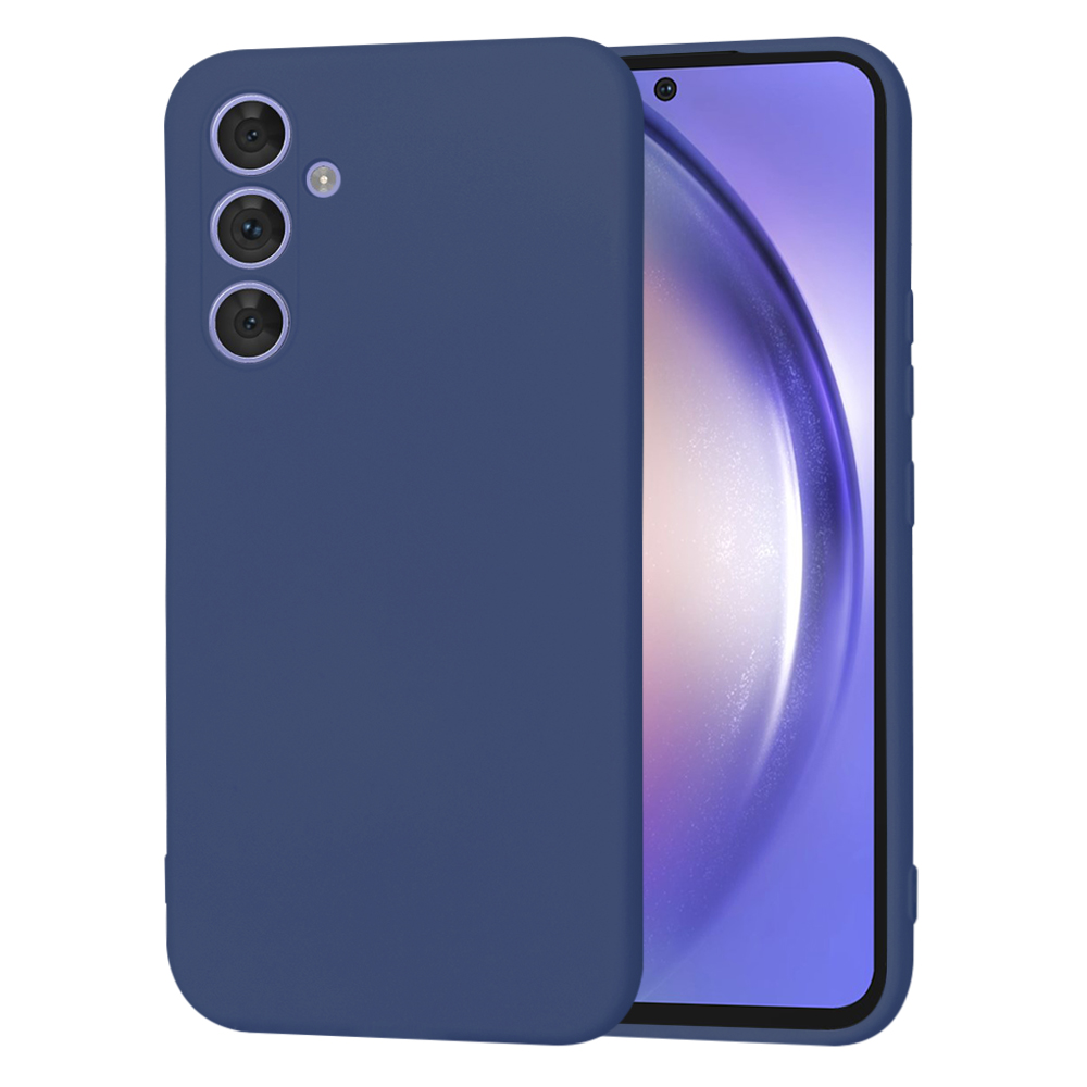 Levně Techsuit SoftFlex pro Samsung Galaxy A54 – tmavě modrá